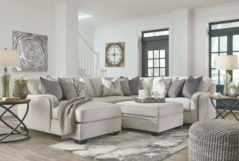 Dellara Contemporary Sectional Sofa Set 4