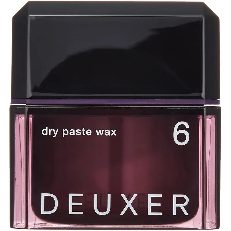 Deuxer Dry Paste Hair Wax – Flexible Strong Hold With Matte Effect, 80G 1