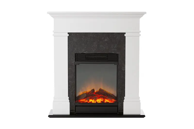 Dimplex Taylor Mini Suite – Compact 1.5Kw Led Electric Fire With Sleek White Finish 1