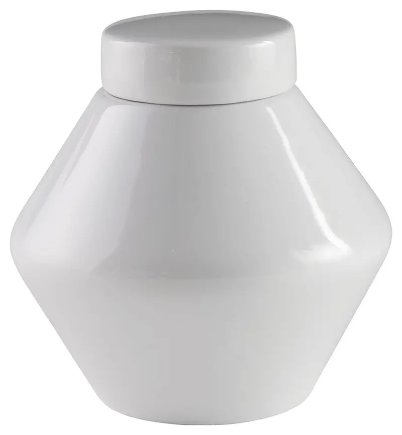 Domina Small Handcrafted Ceramic Jar 1