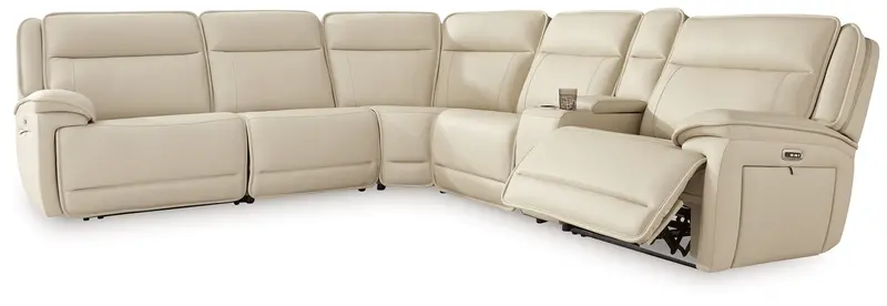 Double Deal Adjustable Reclining Sectional Set 2