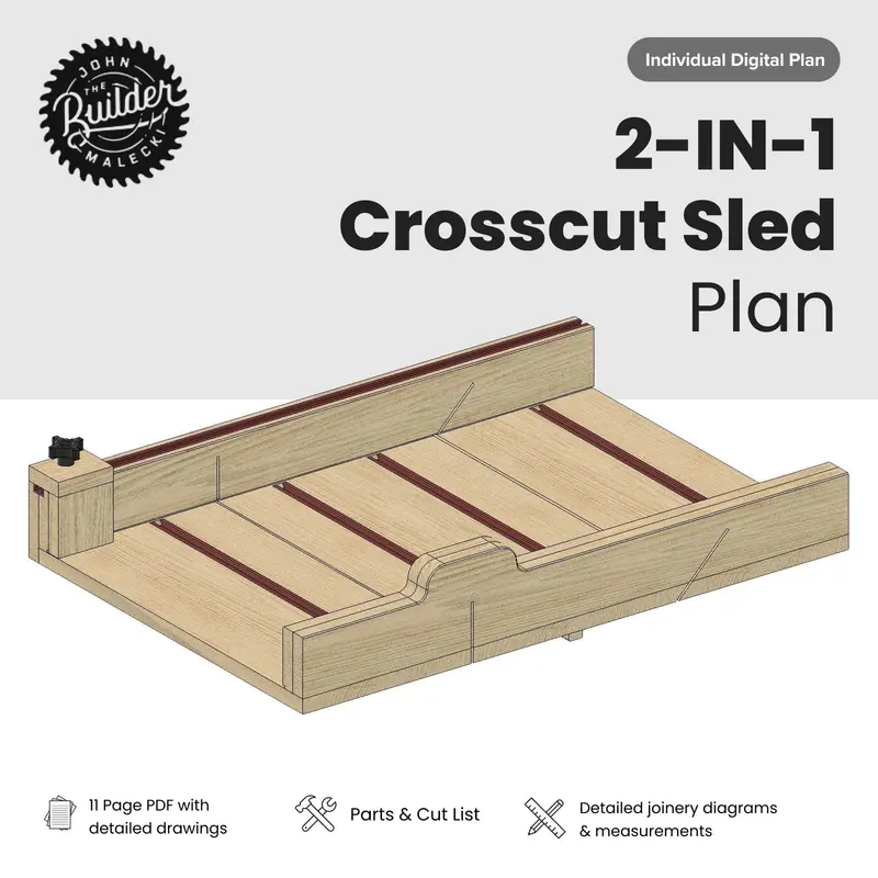 Dual-Function Crosscut Sled Plan 1