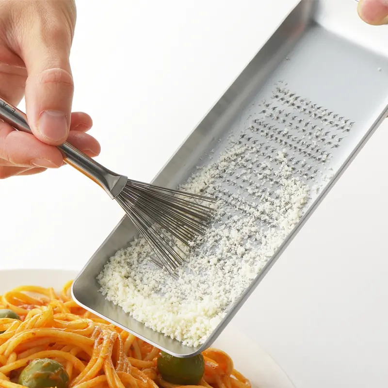 Eatoco Hake Grater Brush – Stainless Steel Cleaning Tool For Fine-Grated Surfaces 1