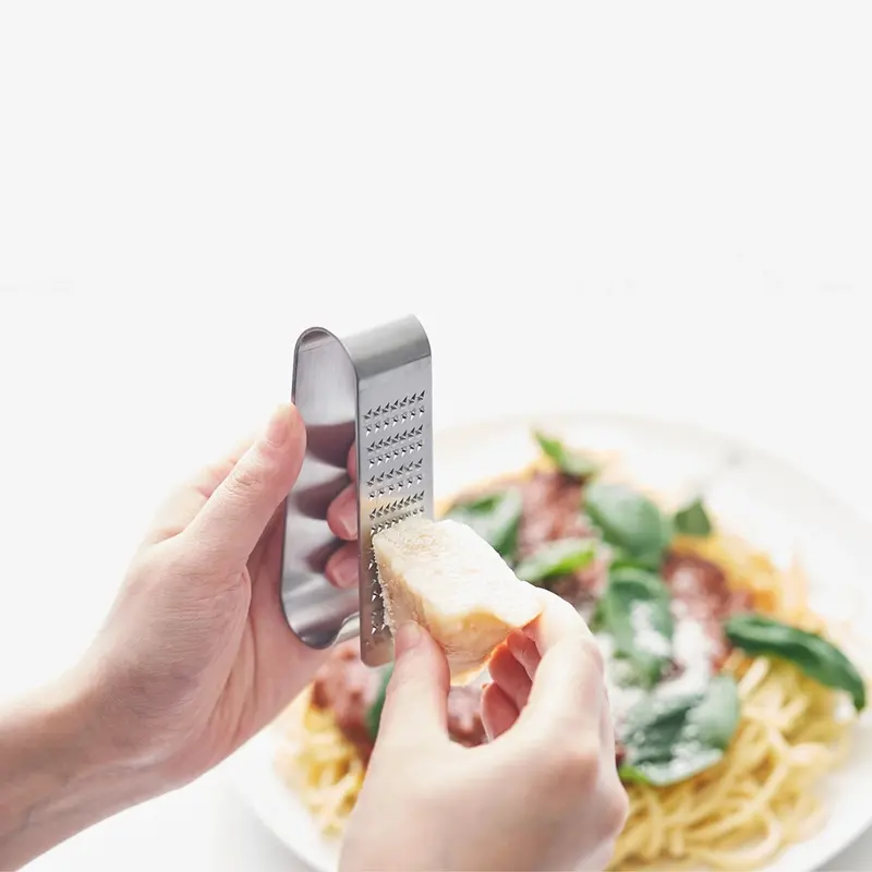 Eatoco Oros Handy Grater – Pocket-Sized Stainless Steel Zester For On-The-Go Use 1