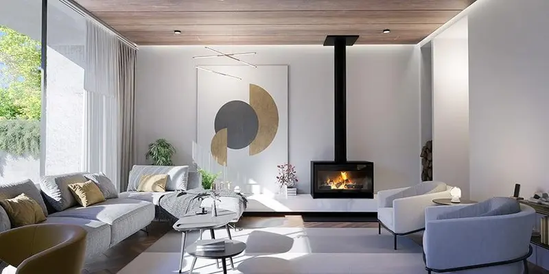 Escea Tfs1000 Indoor Wood-Fuelled Fireplace 1