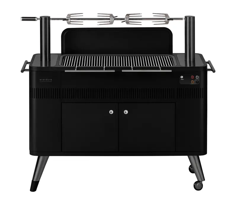 Everdure Hub Ii Charcoal Bbq With Smart Electric Ignition 1