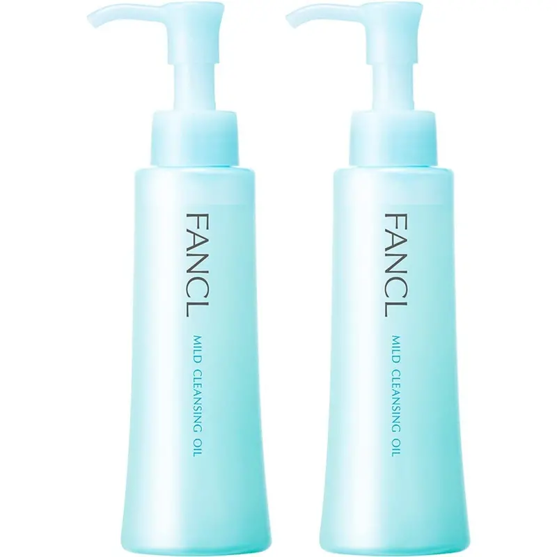 Fancl Mild Cleansing Oil For Sensitive Skin – 120Ml Bottle (2-Pack) 1