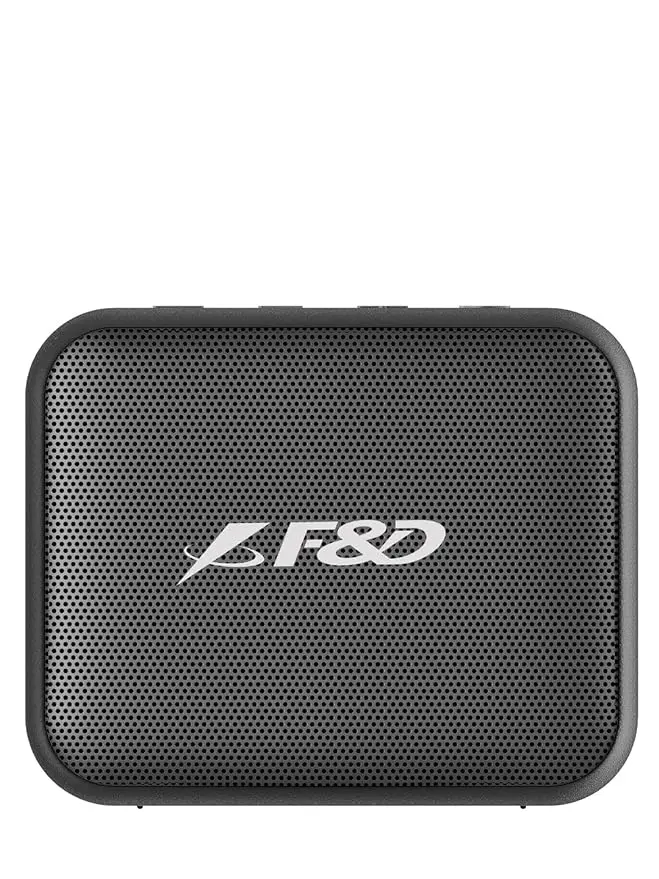 F&D W9 Portable Bluetooth Speaker – Compact, Wireless, Black 1