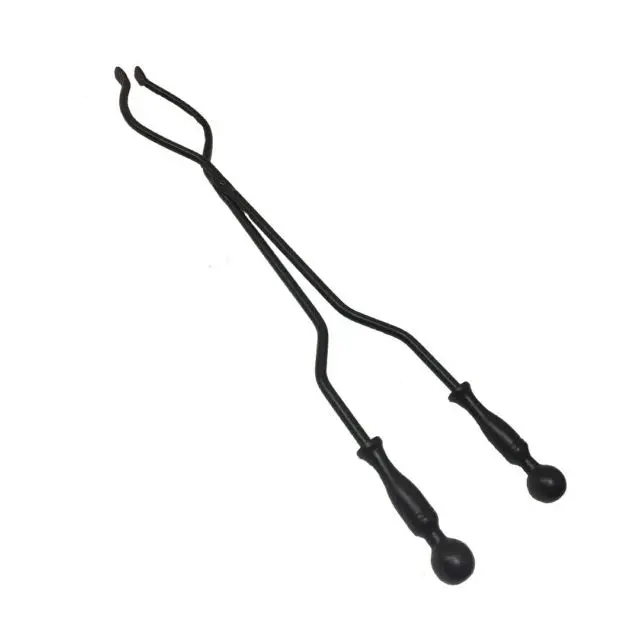 Fireup All-Black Cast Iron Bbq Tongs – Heavy-Duty Grilling Tool 1