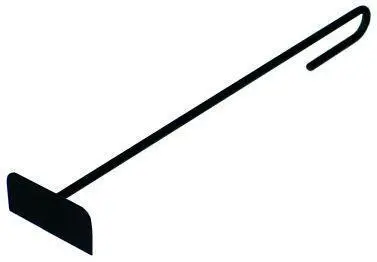 Fireup All-Black Fireplace Scraper Tool 1