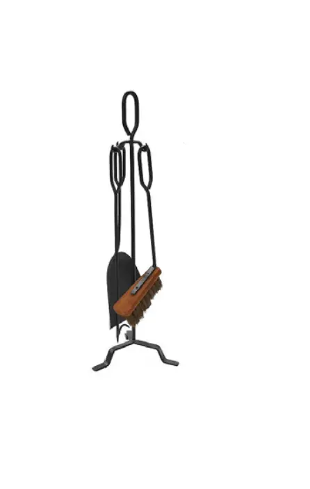 Fireup Standard 3-Piece Fireplace Tool Set 1