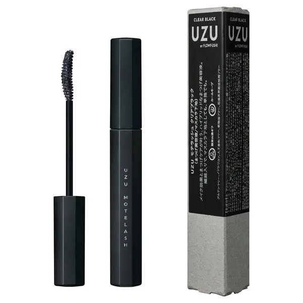 Flowfushi Mote Lash Clear Black Mascara – Natural Finish, 6G 1
