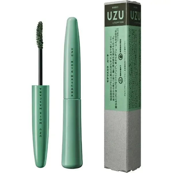 Flowfushi Mote Mascara – Khaki-Tinted Lengthening Formula, 6G 1