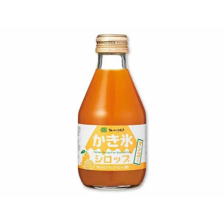 Fruit Basket Alphonso Mango Kakigori Syrup – No Artificial Additives, 180Ml 1