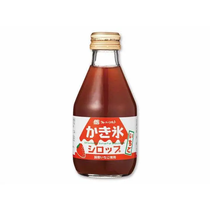 Fruit Basket Fresh Strawberry Kakigori Syrup – Natural Ingredients, 180Ml 1