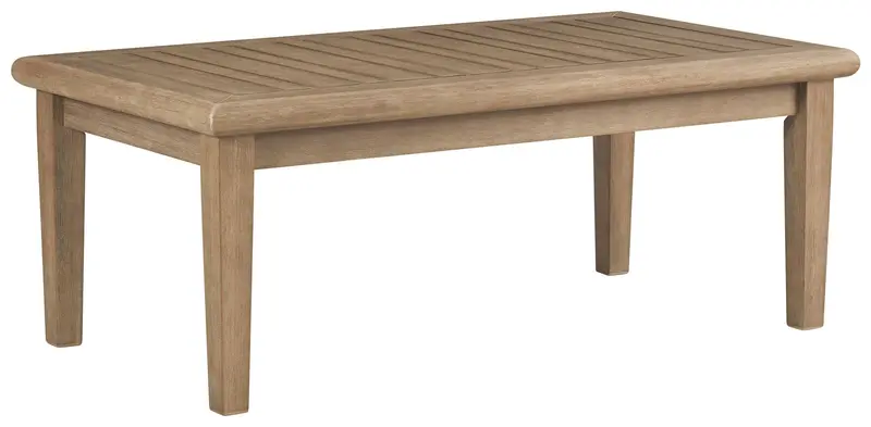 Gerianne Brown Rectangular Cocktail Table With Clean Modern Lines 1