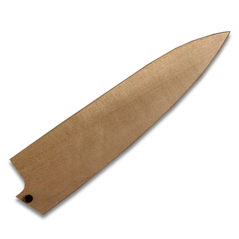 Ginza Steel Magnolia Wood Sheath – Custom Fit For 200Mm Gyuto Or Santoku Knives 1