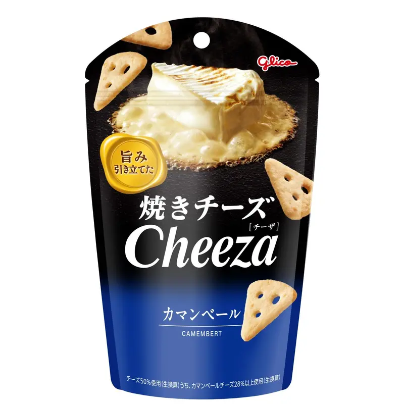 Glico Cheeza Camembert Cheese Crackers – Single Pack (32G) 1