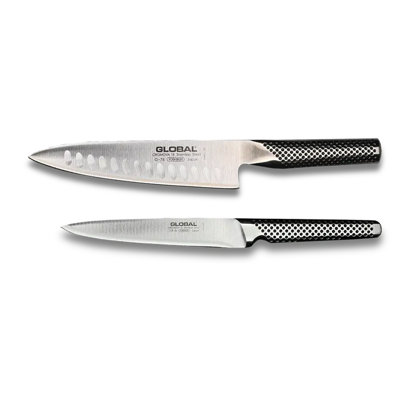 Global G-2 Two-Piece Professional Knife Set – Forged In Japan 1