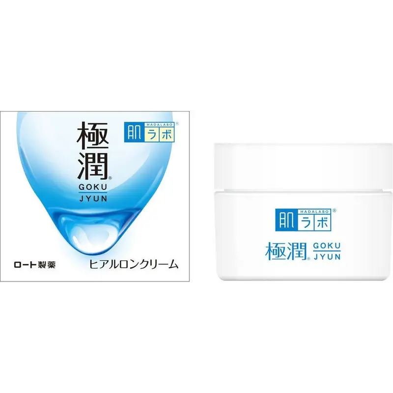 Hada Labo Gokujyun Super Hyaluronic Face Cream – Rich Hydration Moisturizer, 50G 1