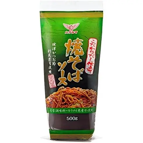 Haguruma Kansai-Style Yakisoba Sauce – Premium Stir-Fry Condiment, 500G 1