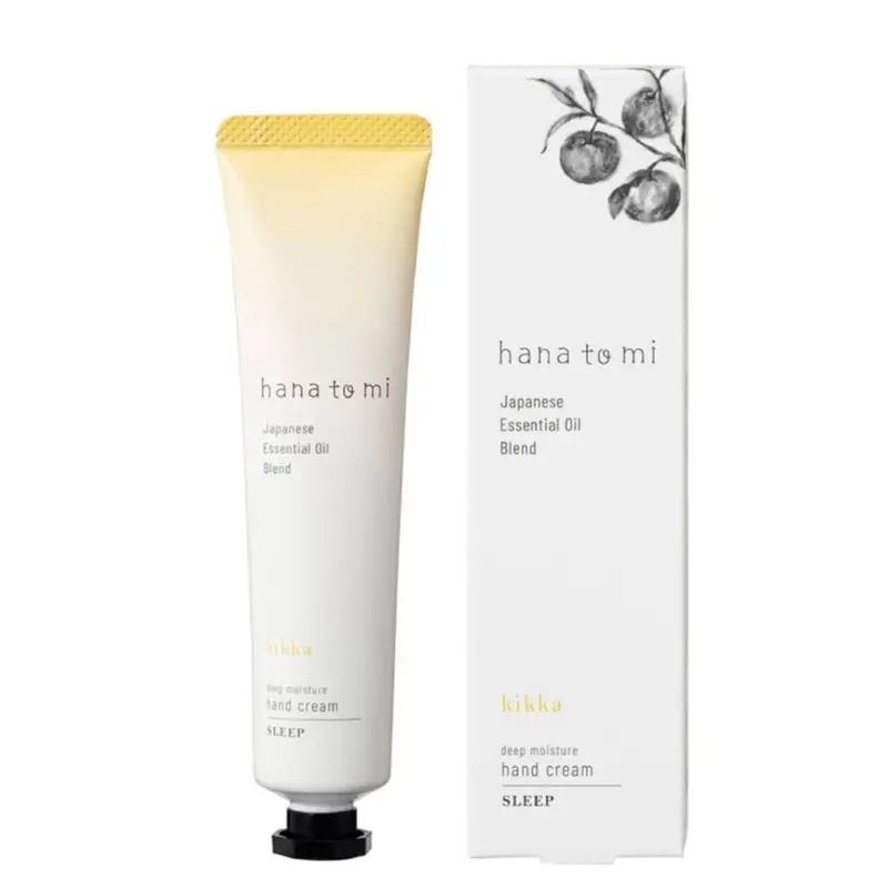 Hana To Mi Yuzu-Chamomile Hand Cream – Citrus-Fresh Hydrating Formula (40 G) 1