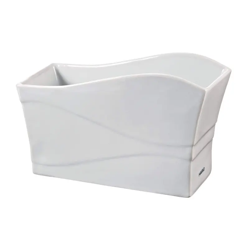 Hario V60 Porcelain Filter Holder Stand (Vps-100W) For Paper Drip Coffee 1