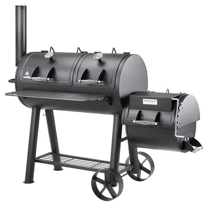 Hark Texas Pro Pit Offset Smoker – Heavy-Duty Steel 1