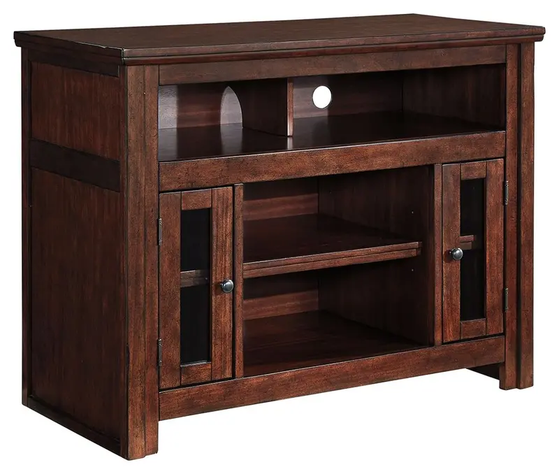 Harpan Contemporary Tv Stand With Storage Shelves 1