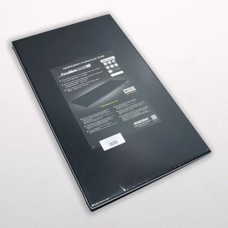 Hasegawa Pro-Pe Black Cutting Board – 600 × 400 × 18Mm 1
