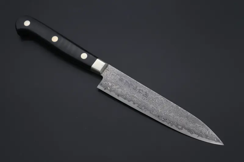 Hattori Kd Cowry X Damascus Petty Knife – Kd-1 Model, 127Mm 1