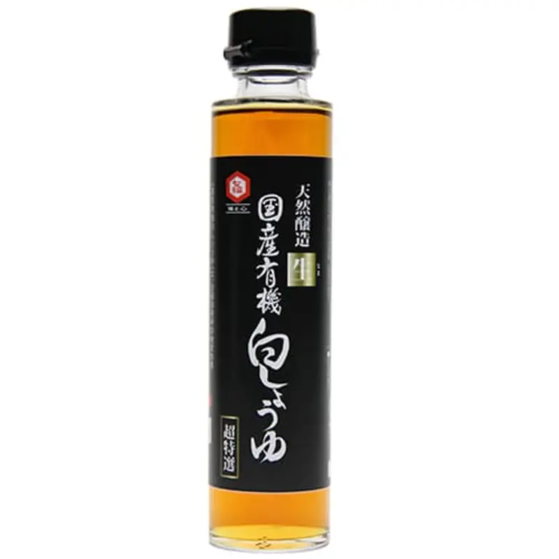 Hichifuku Aged Organic Shiro Shoyu – Premium White Soy Sauce, 180Ml 1
