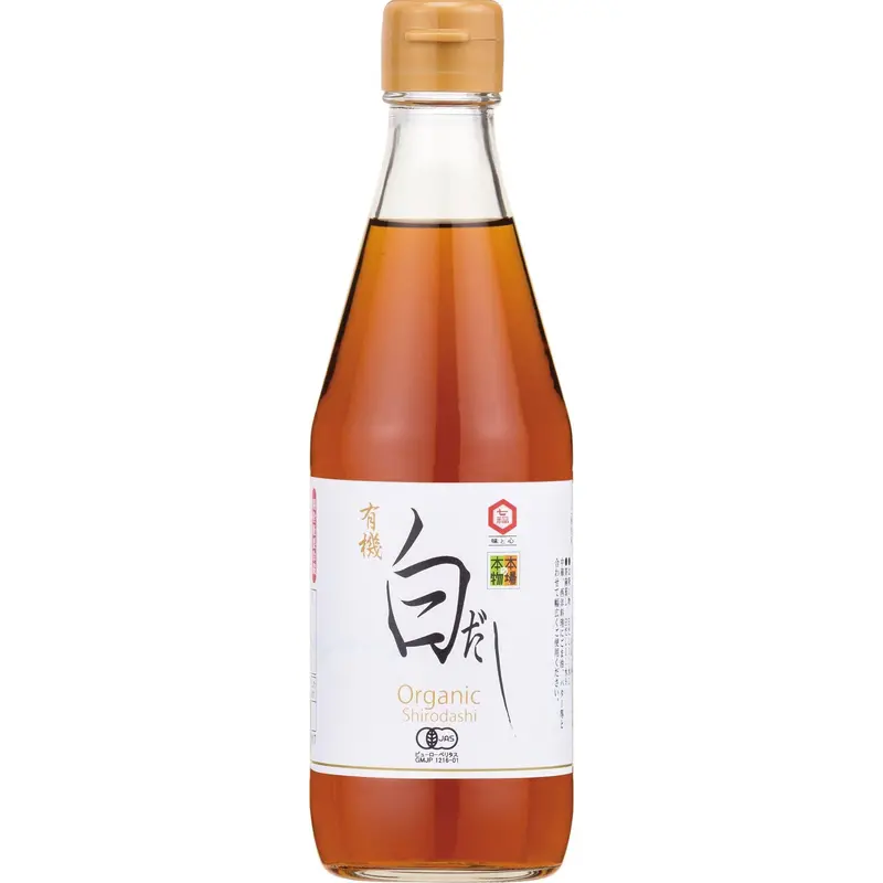 Hichifuku Organic Shiro Dashi – Seasoned White Soy Sauce Soup Base, 360Ml 1