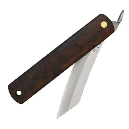 Higonokami Traditional Folding Pocket Knife – Forged Ironwood Handle, 170Mm Blade 1