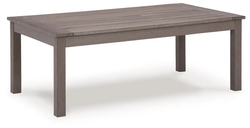 Hillside Barn Brown Rectangular Cocktail Table 1
