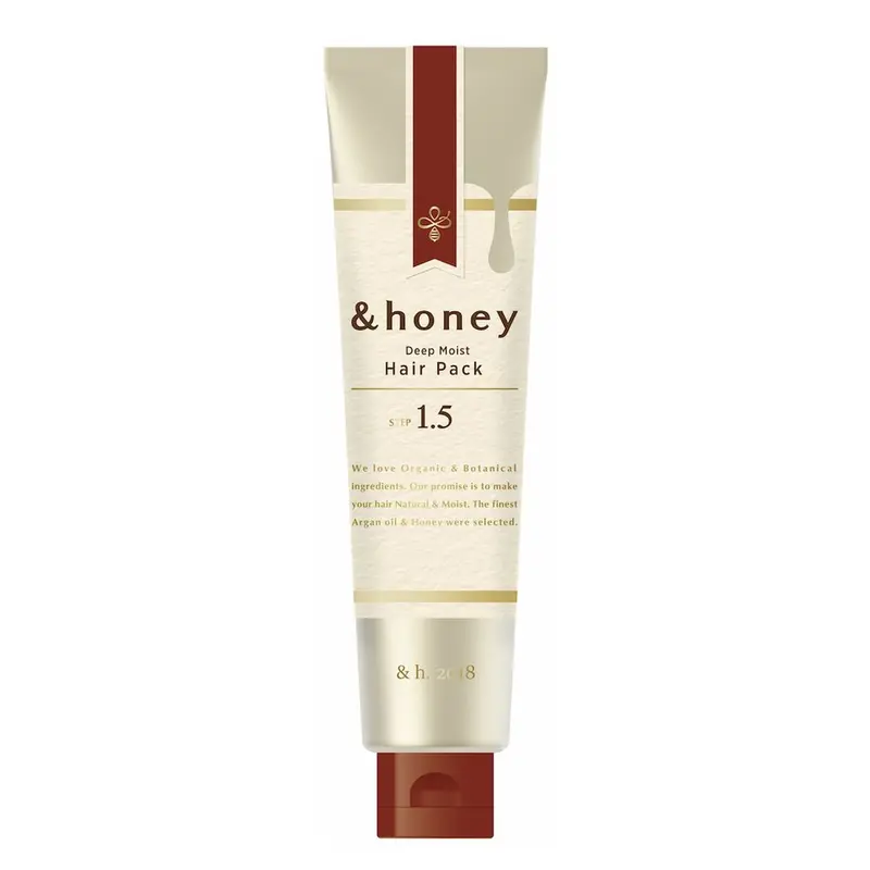 &Honey Deep Moist Hair Pack 1.5 – Intense Hydration Honey Mask (130G) 1