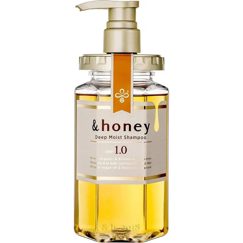 &Honey Deep Moist Shampoo 1.0 – Hydrating Japanese Honey Cleanser (440Ml) 1