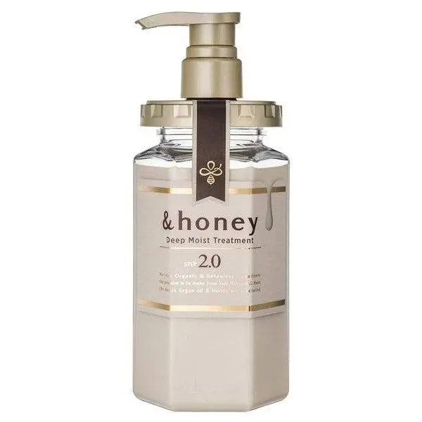 &Honey Deep Moist Treatment 2.0 – Rich Japanese Honey Conditioner (445G) 1