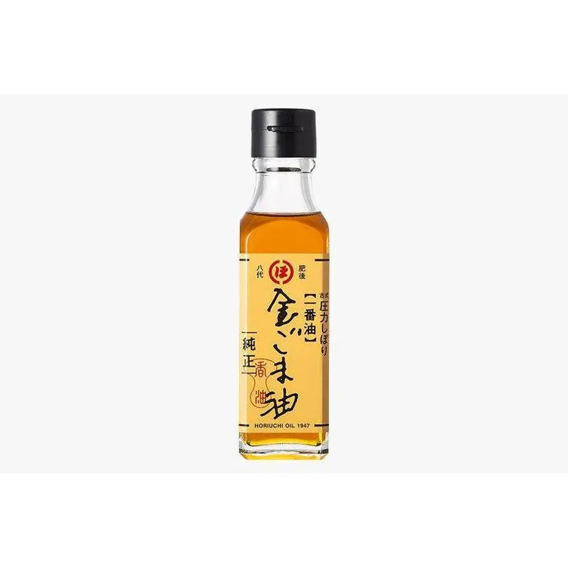 Horiuchi Golden Toasted Sesame Oil – Extra Virgin, Cold-Pressed (105G) 1