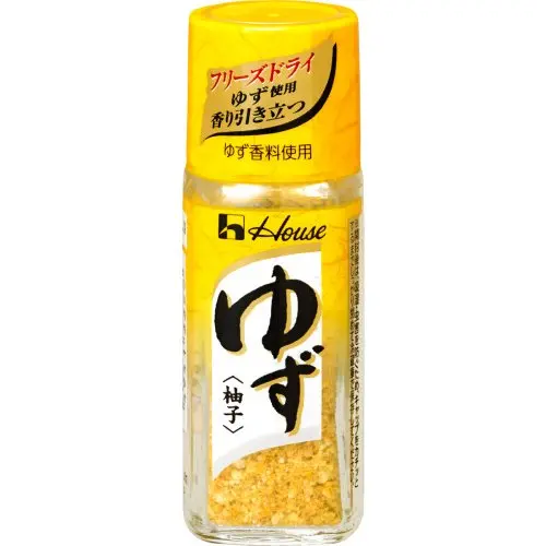 House Foods Freeze-Dried Yuzu Peel Powder – Natural Citrus Seasoning & Garnish – 6G 1