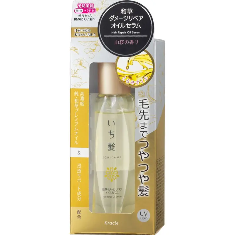 Ichikami Herbal Repair Oil Serum For Damaged Hair – 60Ml 1
