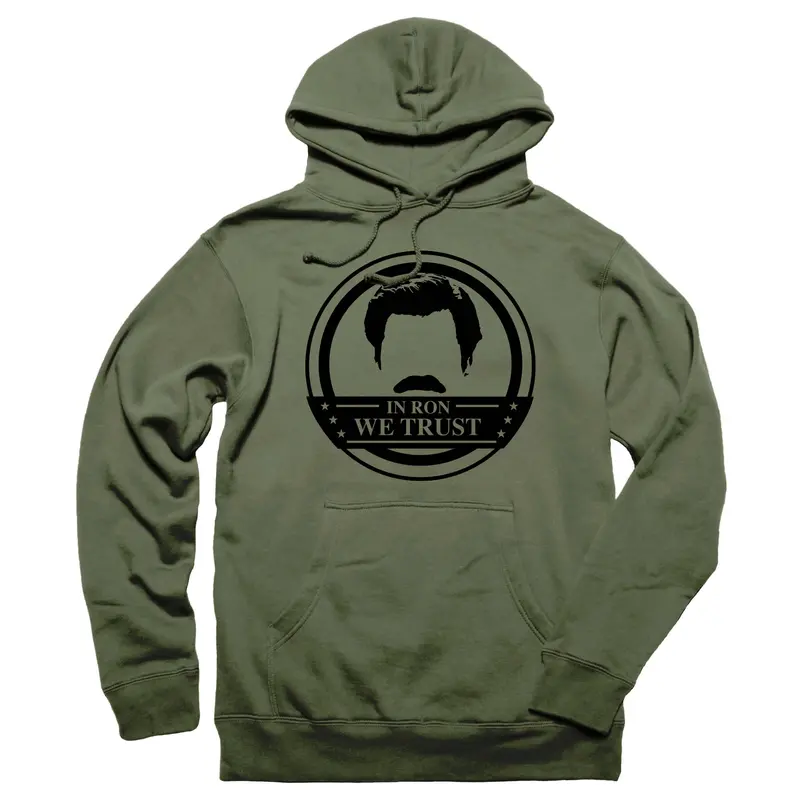 In Ron We Trust Collector’S Badge Hoodie 1