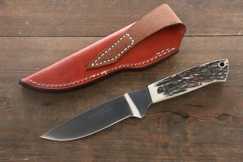 Iseya 440C Stainless Hunter Knife – 220Mm, Full-Tang Chef Knife With Saya Sheath 1