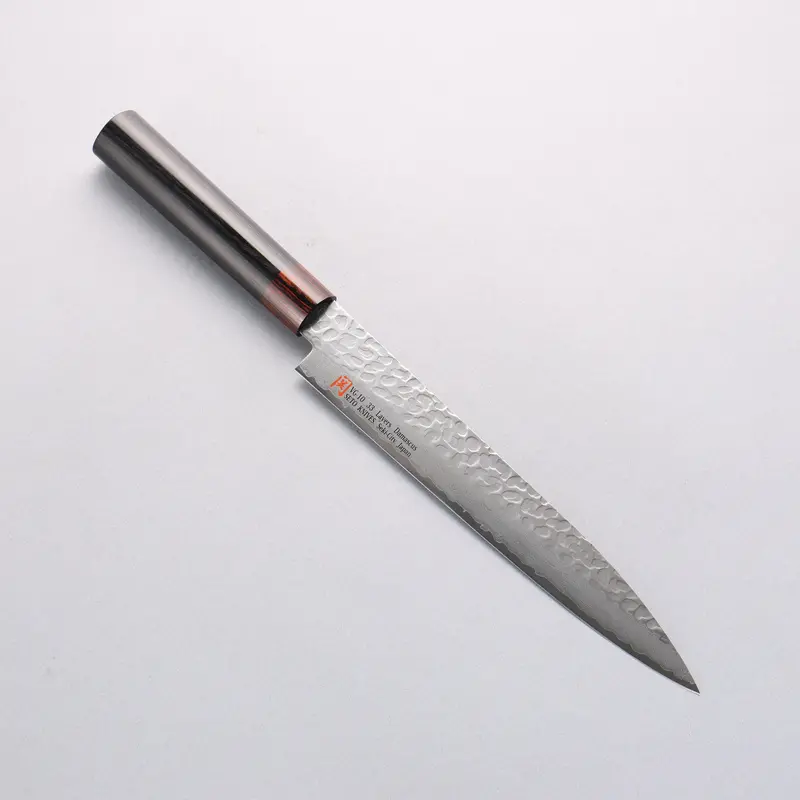 Iseya Vg10 Damascus Yanagiba Knife – 210Mm Traditional Single-Bevel Sashimi Blade 1