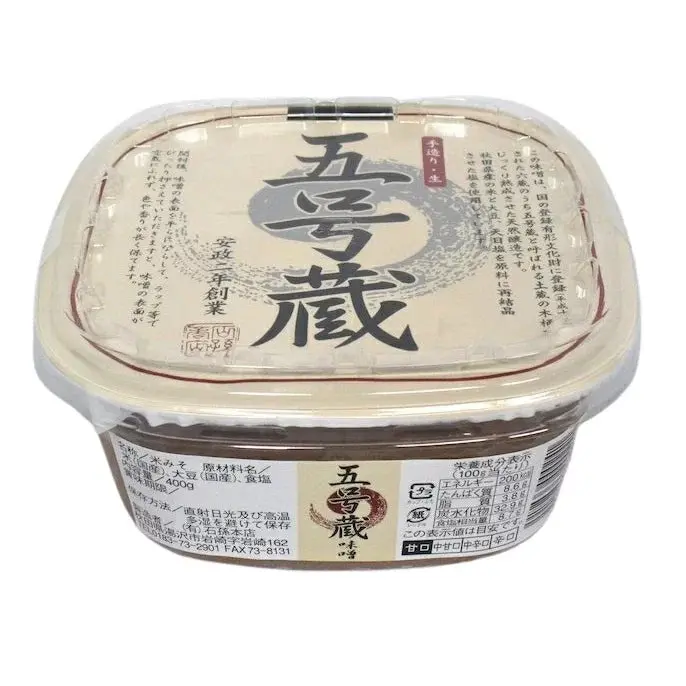 Ishimago Barrel-Aged Handcrafted Rice Miso – Mellow Flavor, 400G 1