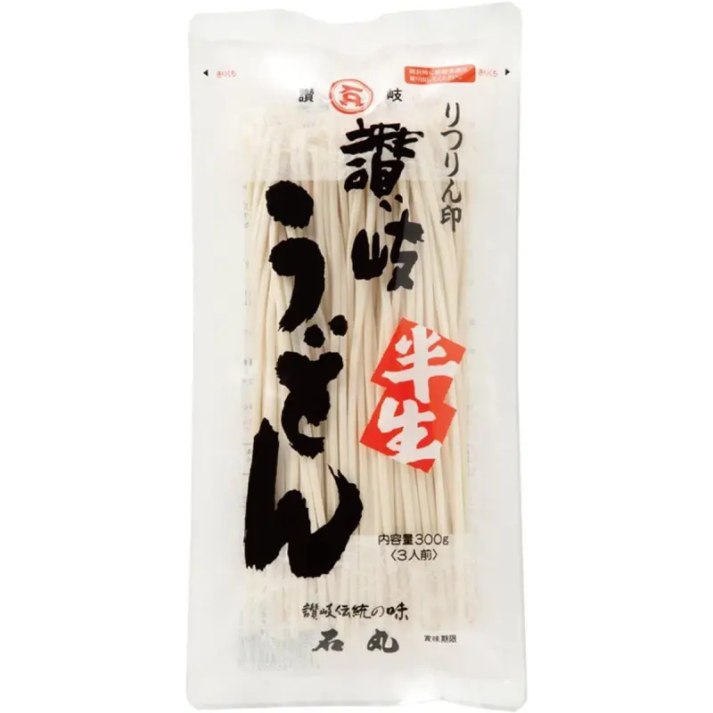 Ishimaru Sanuki Udon – Semi-Dried Authentic Chewy Noodles, 300G 1