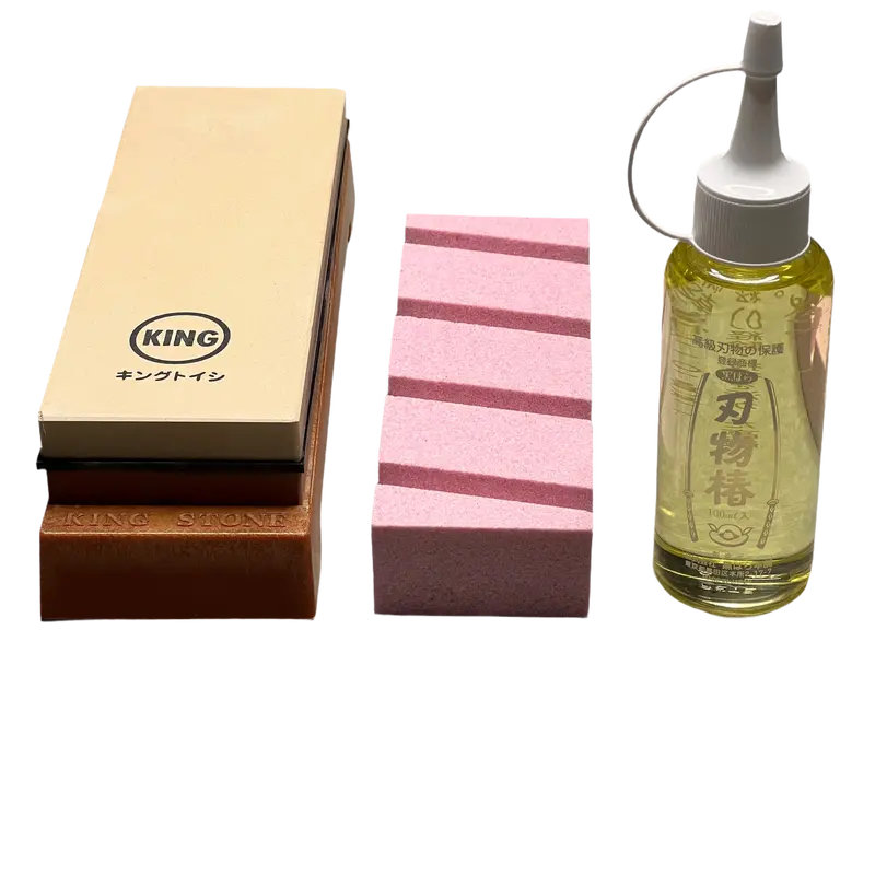 Japanese Chef’S Sharpening Kit #3 – Precision Whetstones & Maintenance Essentials 1