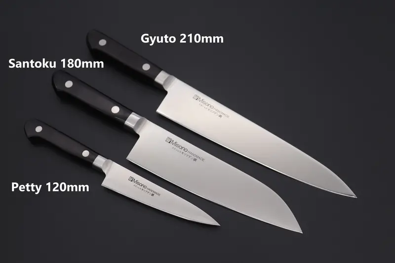 Jck First Japanese Knife Set Type I – Premium Misono Collection 1