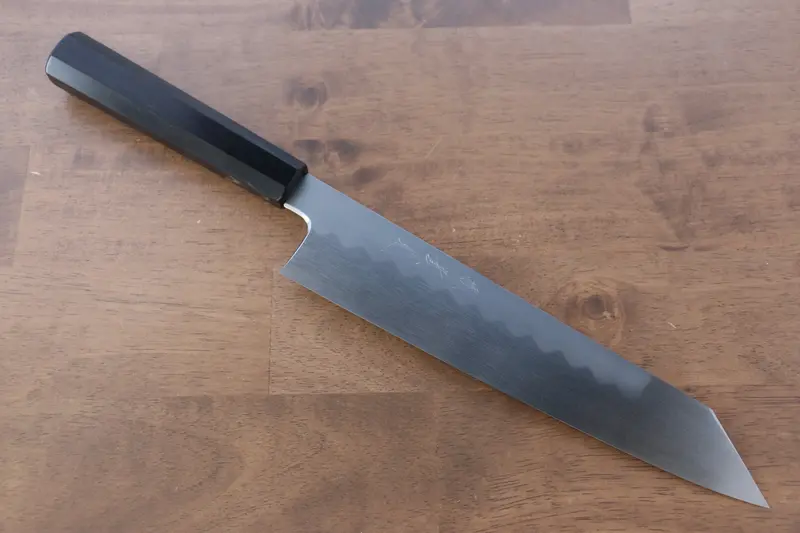 Jikko Honyaki White Steel #3 Kiritsuke Gyuto – 240Mm Ebony Handle 1