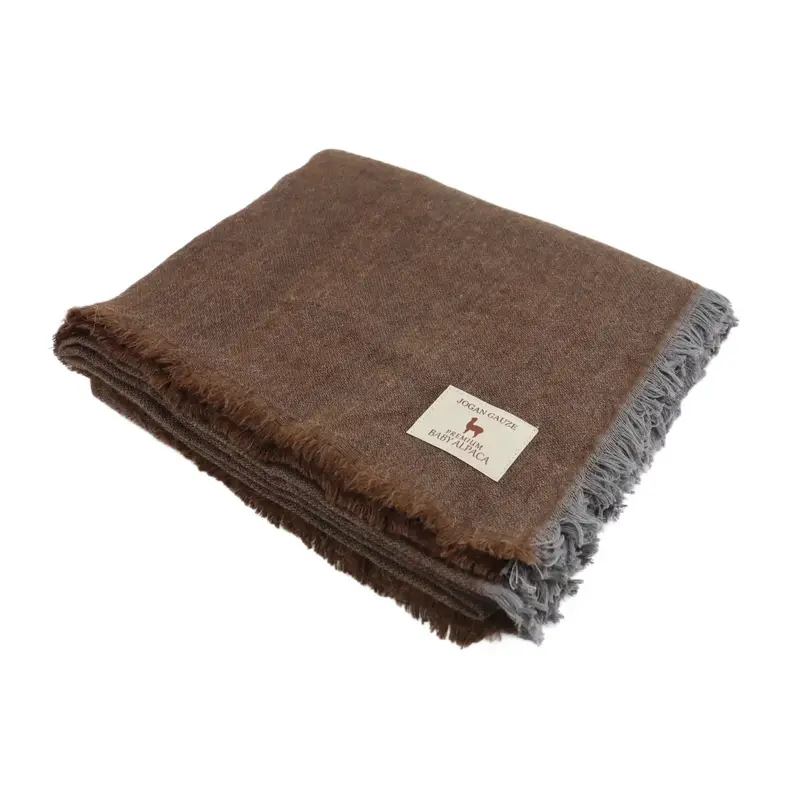 Jogan Baby Alpaca Gauze Blanket – Ultra-Soft Lightweight Throw, 135 × 230 Cm 1